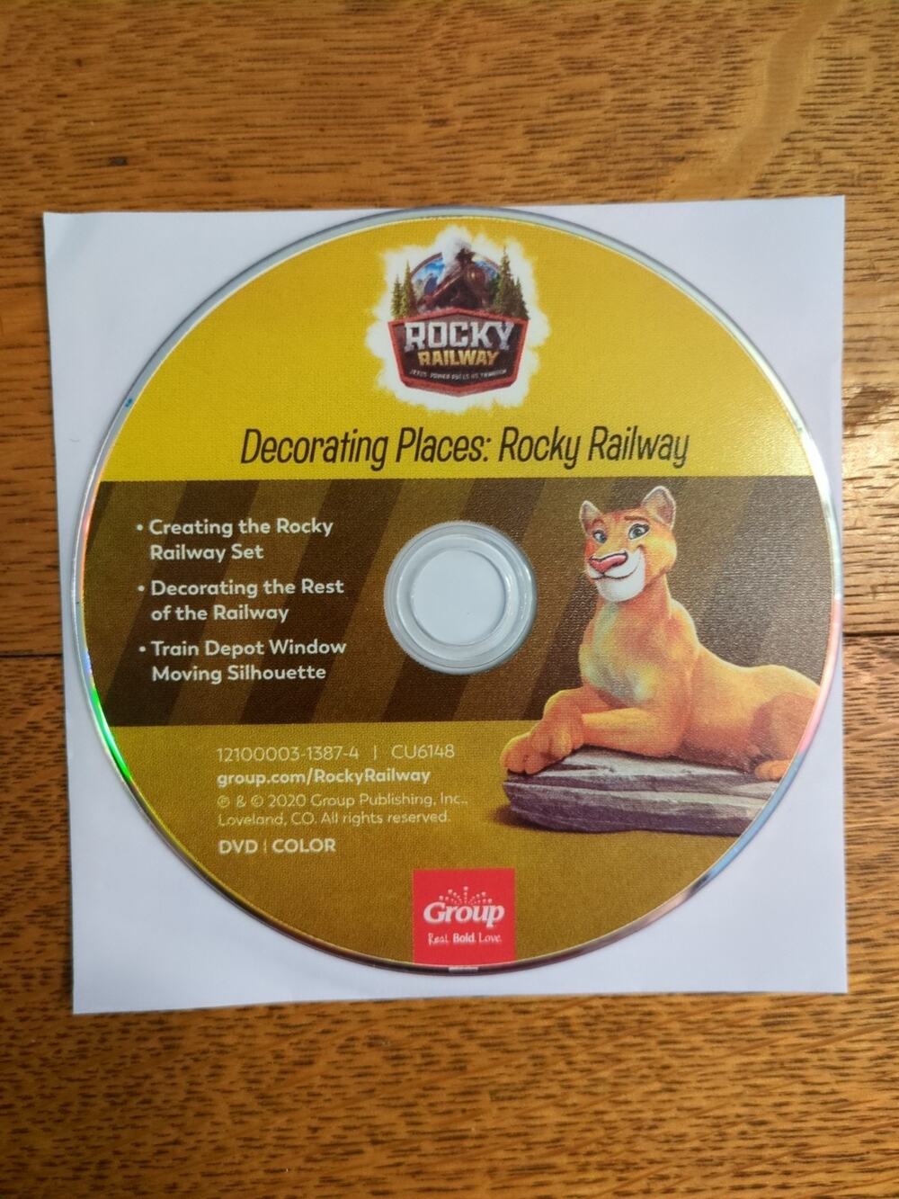 Decorating Places Rocky Railway DVD 2020 VBS Bruce Barry Disc Only